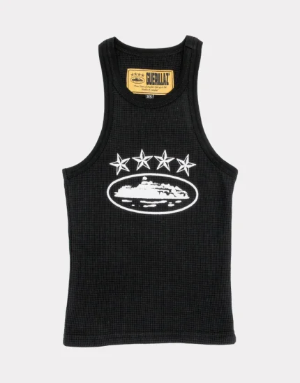 Cortiez 4Starz Alcatraz Womens Black Tank Top