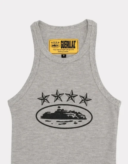 Grey Cortiez 4Starz Alcatraz Womens Tank Top