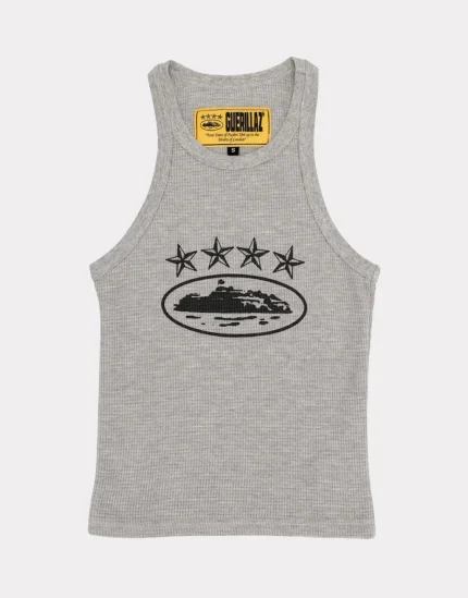 Grey Cortiez 4Starz Alcatraz Womens Tank Top