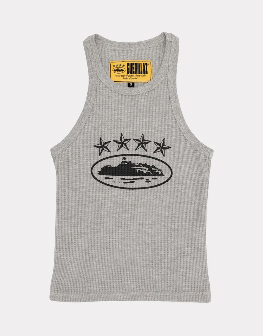 Grey Cortiez 4Starz Alcatraz Womens Tank Top Grey Cortiez 4Starz Alcatraz Womens Tank Top