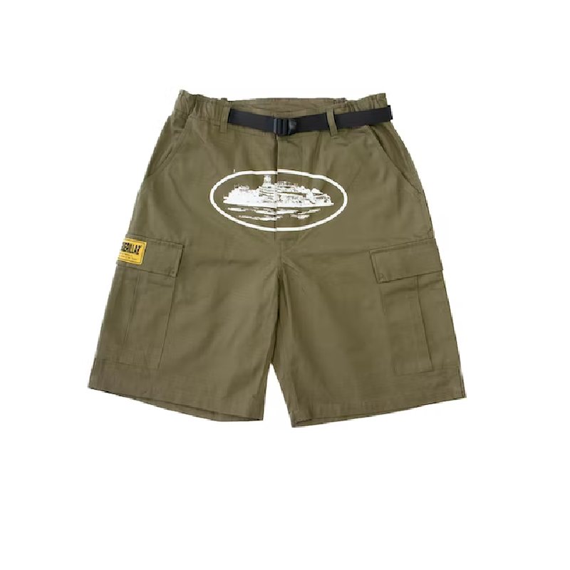 Cortiez Alcatraz Cargo Shorts Green Khaki Cortiez Alcatraz Cargo Shorts Green Khaki