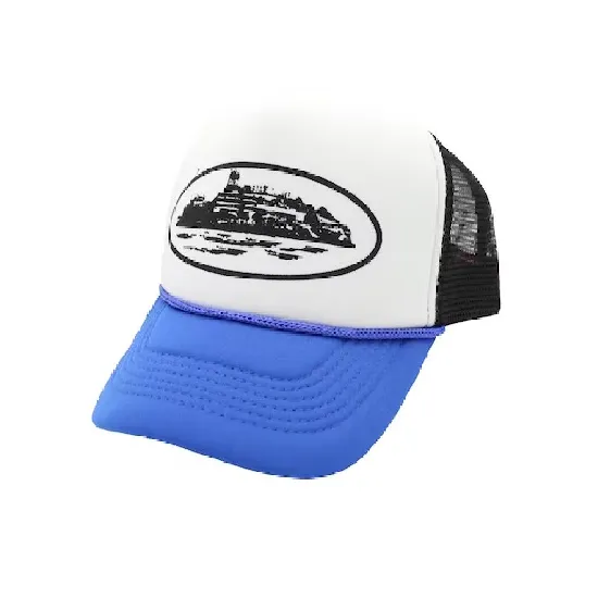 Black Cortiez Alcatraz Trucker Hat Royal Black Cortiez Alcatraz Trucker Hat Royal