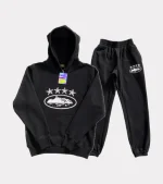 Cortiez Black Tracksuit Grey Logo