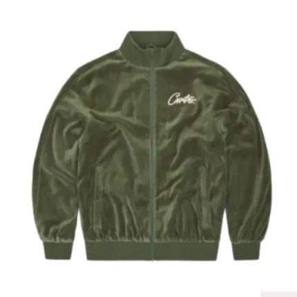 Cortiez Green Velvet Tracksuit