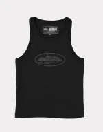Cortiez Womens Black Guerillaz* Tank Top Triple