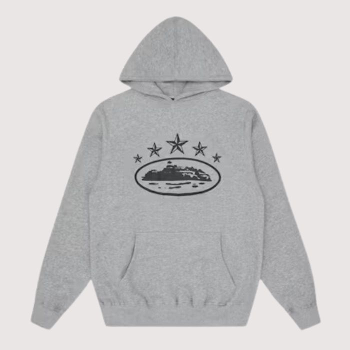 Grey Cortiez 5 Starz Alcatraz Hoodie Grey Cortiez 5 Starz Alcatraz Hoodie