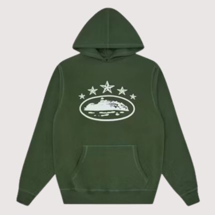 Cortiez 5 Starz Alcatraz Green Hoodie