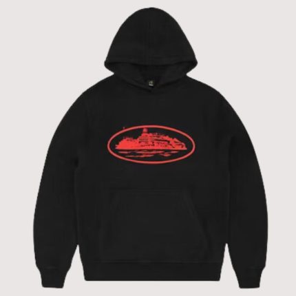 Cortiez Alcatraz Black/Red Hoodie