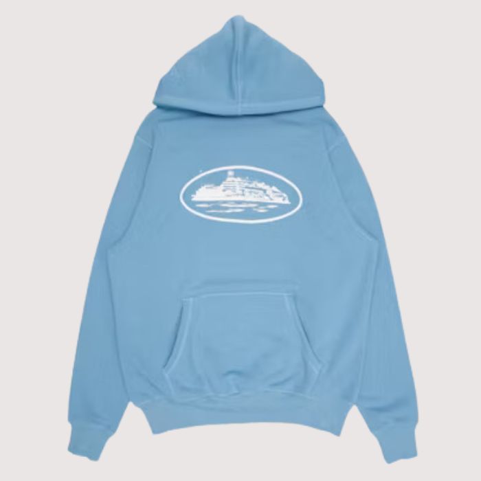 Blue Cortiez Alcatraz Hoodie Blue Cortiez Alcatraz Hoodie