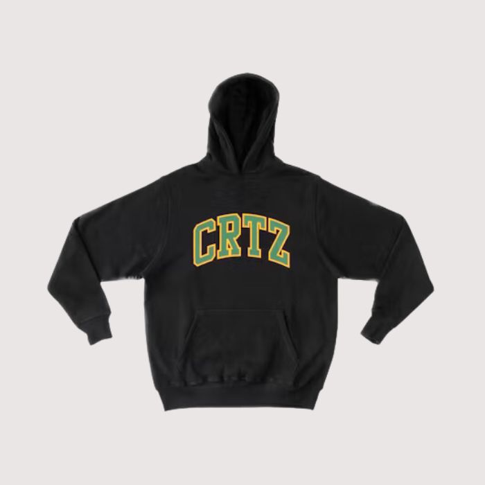 Black Cortiez Dropout Hoodie Black Cortiez Dropout Hoodie