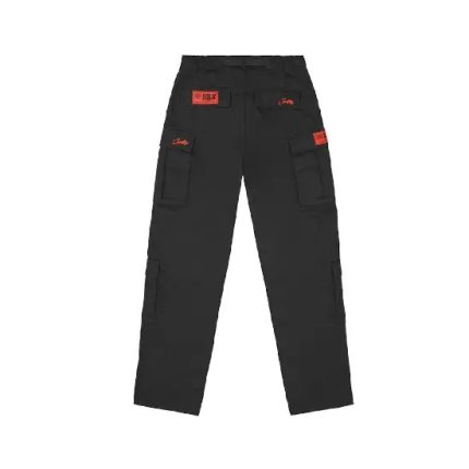 Cortiez Guerillaz Red Logo Cargos Black