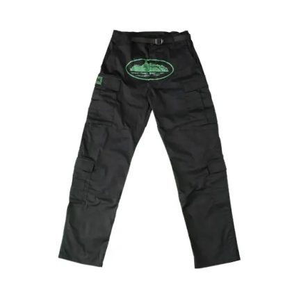 Cortiez Mula Guerillaz Green Logo Cargo Black