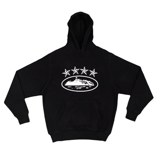 Black Cortiez 4Starz Alcatraz Hoodie Black Cortiez 4Starz Alcatraz Hoodie