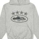 Grey Cortiez 4Starz Alcatraz Hoodie