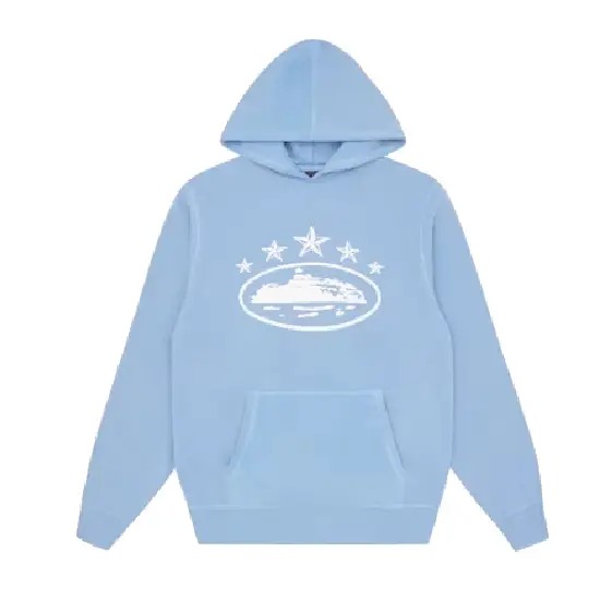 Baby Blue Cortiez 5 Starz Alcatraz Hoodie Baby Blue Cortiez 5 Starz Alcatraz Hoodie