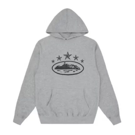 Grey Cortiez 5 Starz Alcatraz Hoodie