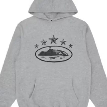 Grey Cortiez 5 Starz Alcatraz Hoodie