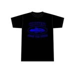 Black Cortiez Alcatraz T-Shirt Blue Logo