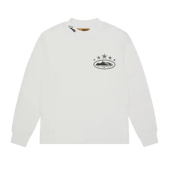 Cortiez 5Starz Alcatraz White Sweatshirt Cortiez 5Starz Alcatraz White Sweatshirt