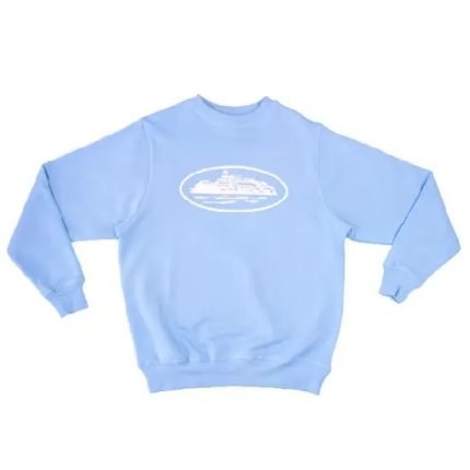 Cortiez Alcatraz Crewneck Baby Blue Sweatshirt