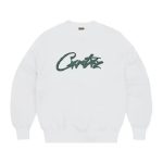 White Cortiez Allstarz Sweatshirt Green Logo