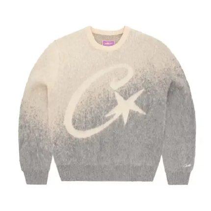 Cortiez Gradient Mohair Knit C Star Sweatshirt