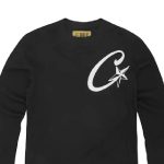 Cortiez C Starz Waffle Black Sweatshirt