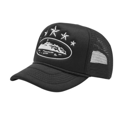 Black Cortiez 5 Starz Alcatraz Trucker Cap