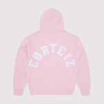 Corteiz Colly Arch Zip Hoodie Pink