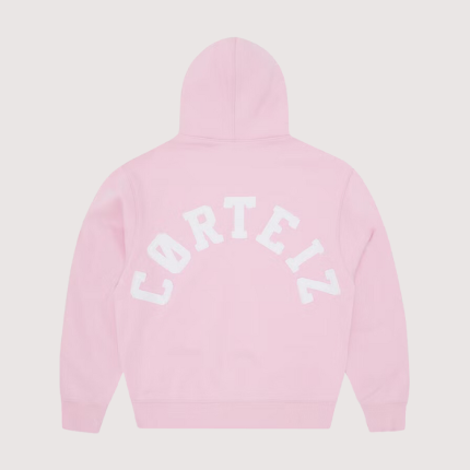 Corteiz Colly Arch Zip Hoodie Pink