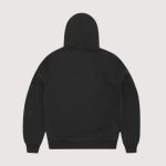 Corteiz Satin C Star Appliqué Hoodie Black