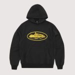 Alcatraz Hoodie V2 Black & Yellow