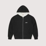 Corteiz Hmp Thermal Zip Hoodie Black