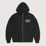 Corteiz Bbk Royale Zip Hoodie Black
