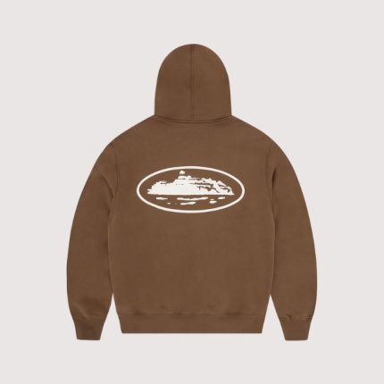 Corteiz Island Puff Print Zip Hoodie