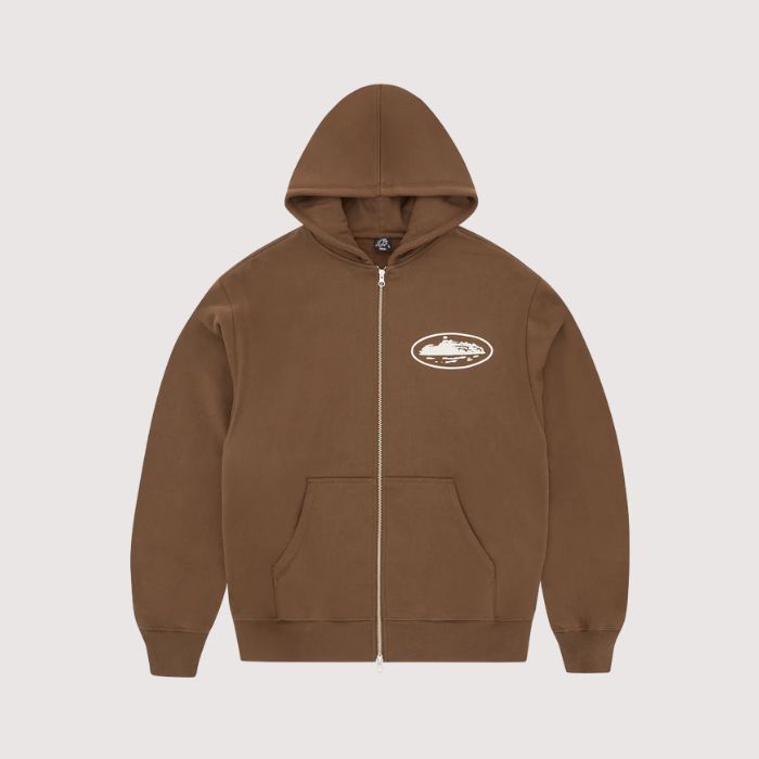 Corteiz Island Puff Print Zip Hoodie Corteiz Island Puff Print Zip Hoodie