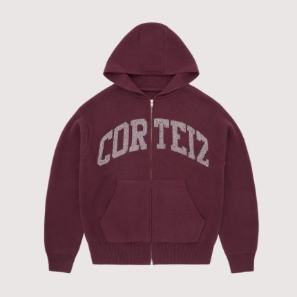 Corteiz 3m College Knit Zip Hoodie