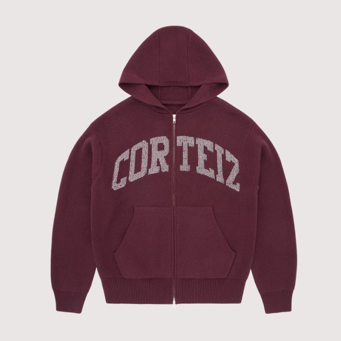 Corteiz 3m College Knit Zip Hoodie Corteiz 3m College Knit Zip Hoodie