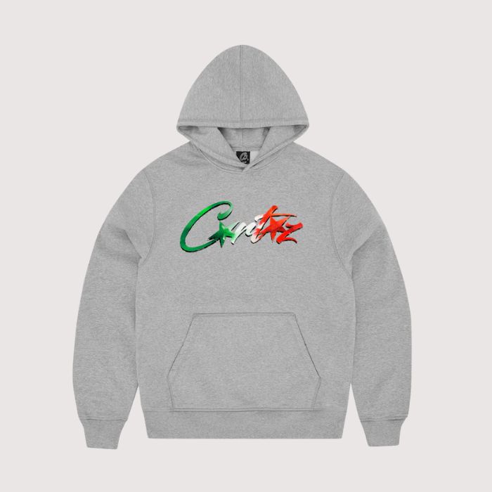 Allstarz Italia Hoodie Grey Allstarz Italia Hoodie Grey