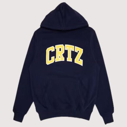 Corteiz Crtz Dropout Hoodie Navy